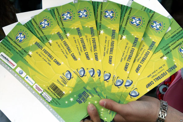 World Cup Ticket 2014